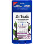 Dr Teals Deodorant Elderberry And Vitamin D 2.65Oz Aluminum-Free
