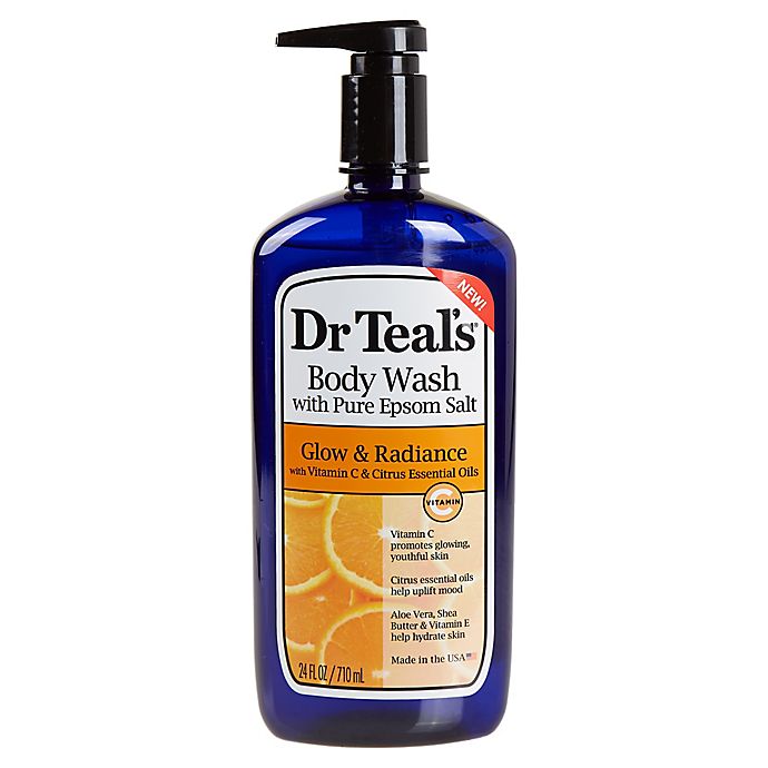 811068019671_imageset.jpg Dr Teal’s Glow & Radiance Body Wash With Epsom Salt & Vitamin C - Image 1