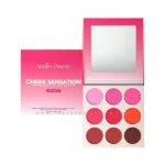 Annie’s Beauty Cheek Sensation Professional Blush Palette – 8 Colors