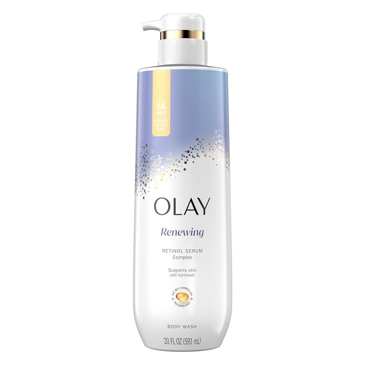 Olay-Cleansing-Renewing-Nighttime-Body-Wash-with-Vitamin-B3-Retinol-591ml.jpg Olay Cleansing & Renewing Nighttime Body Wash with Vitamin B3 & Retinol – 591ml - Image 1