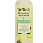 Dr Teal’s Moisturizing Bath & Body Oil, Glow & Hydrate with Ceramides and Avocado Oil 8.8 fl oz