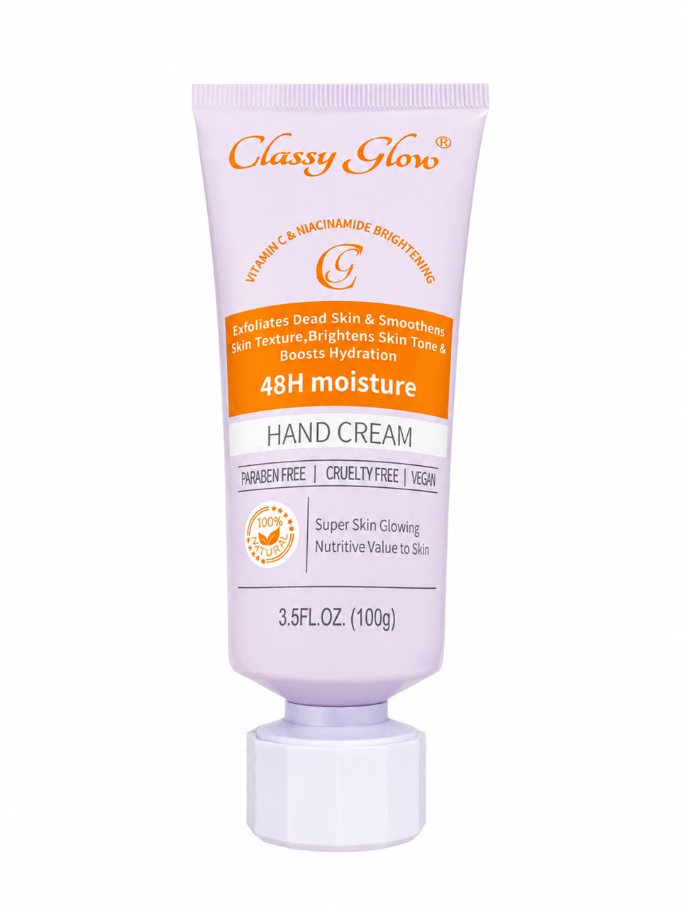 WhatsApp-Image-2026-06-15-at-17.14.52.jpeg Classy Glow Vitamin C And Niacinamide Brightening Hand Cream 100g - Image 1