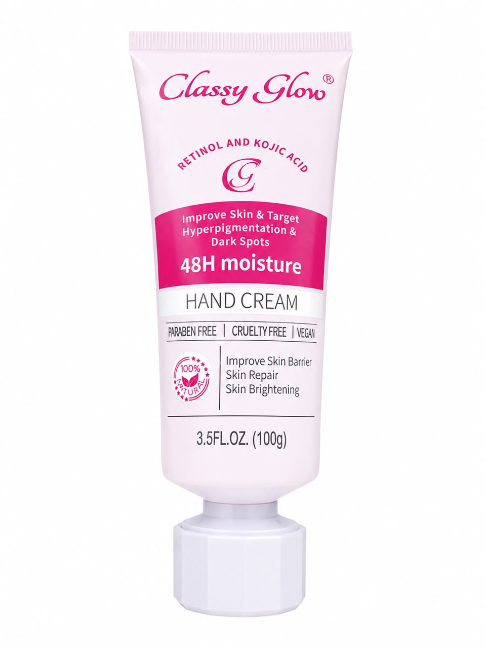 WhatsApp-Image-2026-06-15-at-17.24.53.jpeg Classy Glow Retinol And Kojic Acid Hand Cream 100g - Image 1
