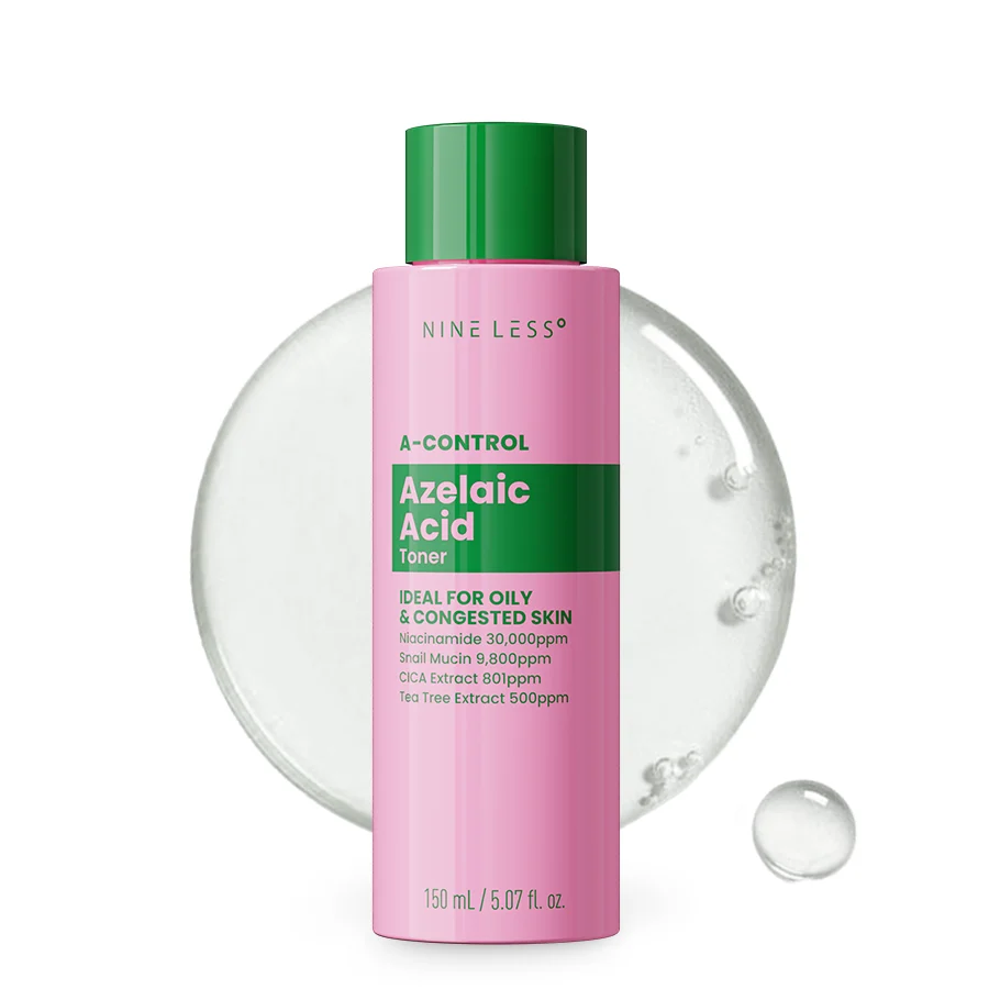 az.webp NINELESS A-Control Azelaic Acid Soothing Toner – 150ml - Image 1