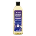 Dr Teal’s Moisturizing Bath & Body Oil, Sleep Blend with Melatonin, Lavender & Chamomile Essential Oils 8.8 fl oz.