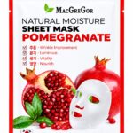 MacGreGor Natural Moisture Sheet Mask Pomegranate 23ml